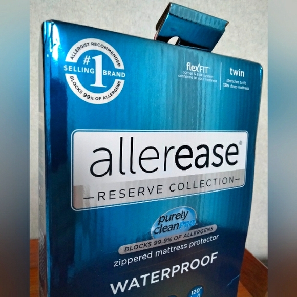 Twin Mattress Protector Waterproof Mattress Protector Allergen Mattress Cover - Picture 2 of 15